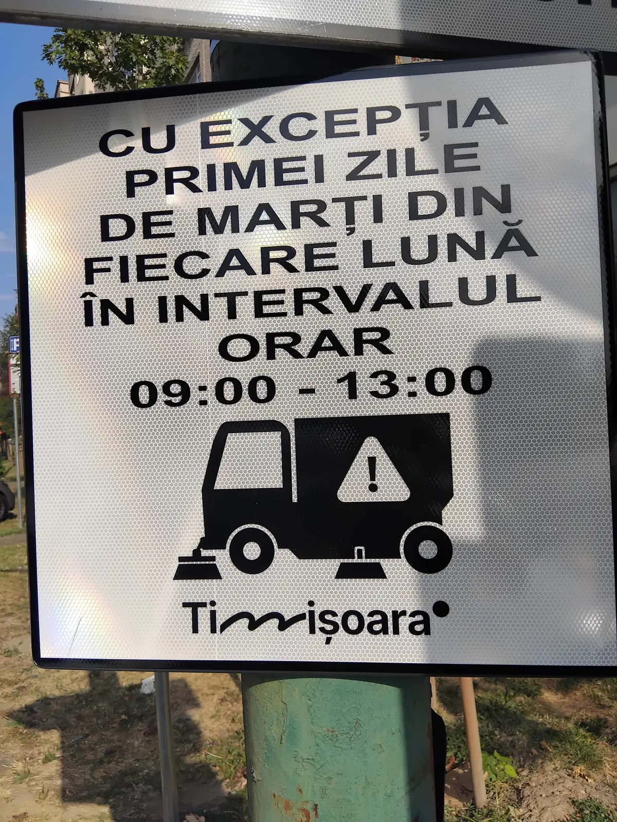 SaluT începe curățenia de toamnă pe două străzi din Timișoara. Parcarea va fi interzisă temporar