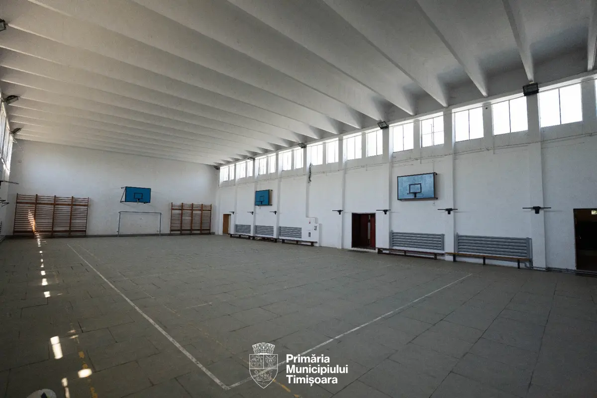 Sala de sport a Liceului Auto din Timișoara va fi modernizată. Investiție de aproape 8,7 milioane de lei