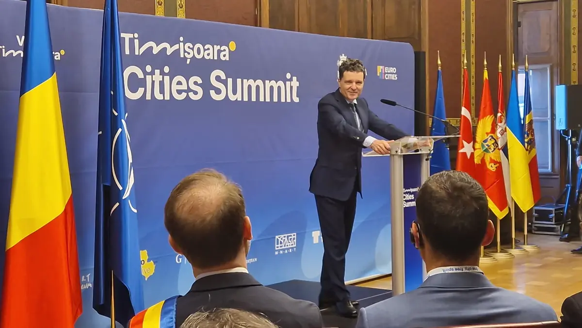 Președintele Nicușor Dan, la Timișoara: Marile orașe europene produc dezvoltarea, dar acest fapt nu este recunoscut