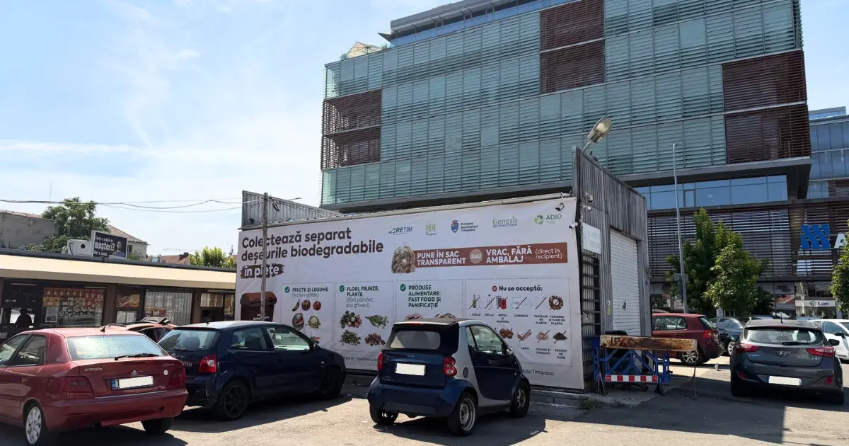 Din deșeu, resursă: Timișoara începe colectarea separată a biodeșeurilor din piețe