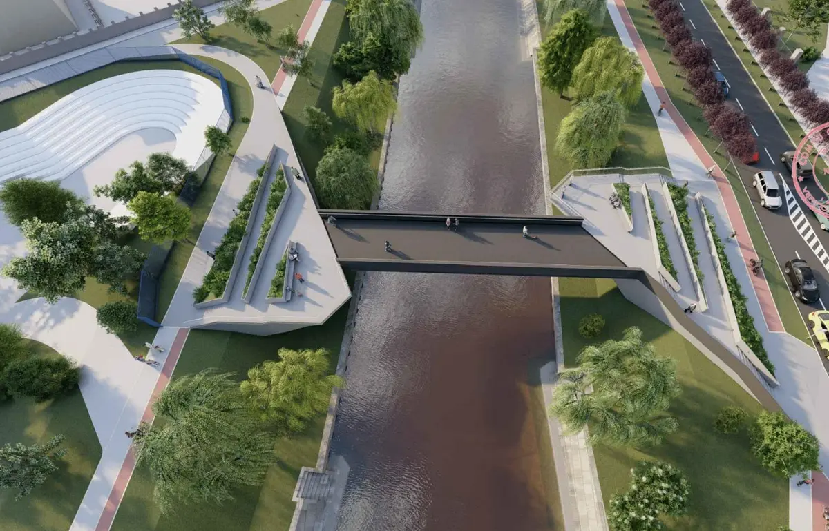 Poate să înceapă reconstrucția Pasarelei Îndrăgostiților. Blocajul a fost înlăturat de Ministerul Culturii