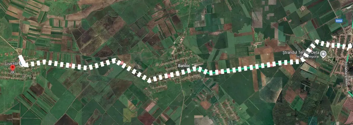 Încep lucrările pe DN 59B între Livezile și Deta: aproape 30 de milioane de lei pentru consolidarea drumului