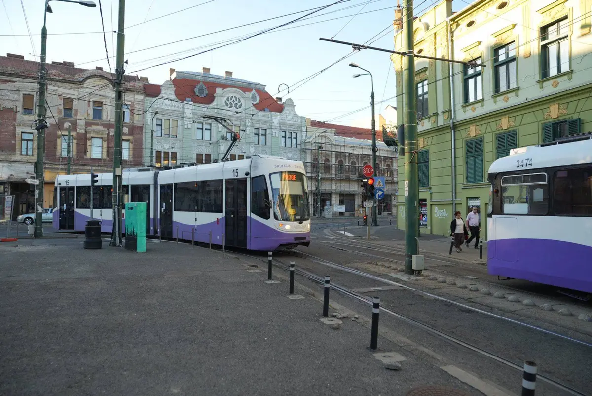 Tramvaiele Armonia, în teste pe Linia 7