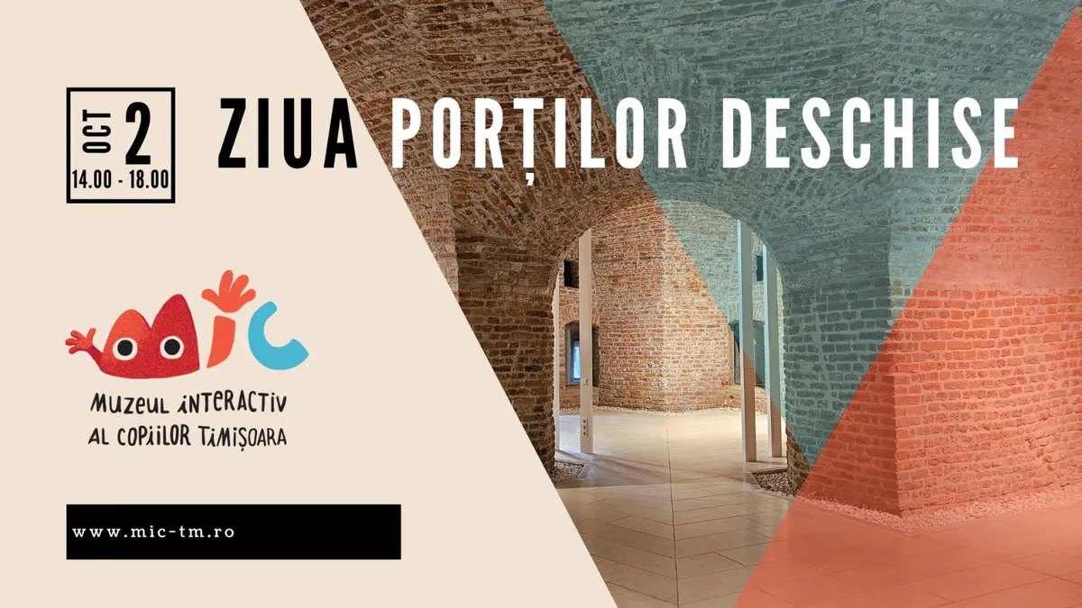 Ziua Porților Deschise la Muzeul Interactiv al Copiilor: invitație pentru artiști și creatori