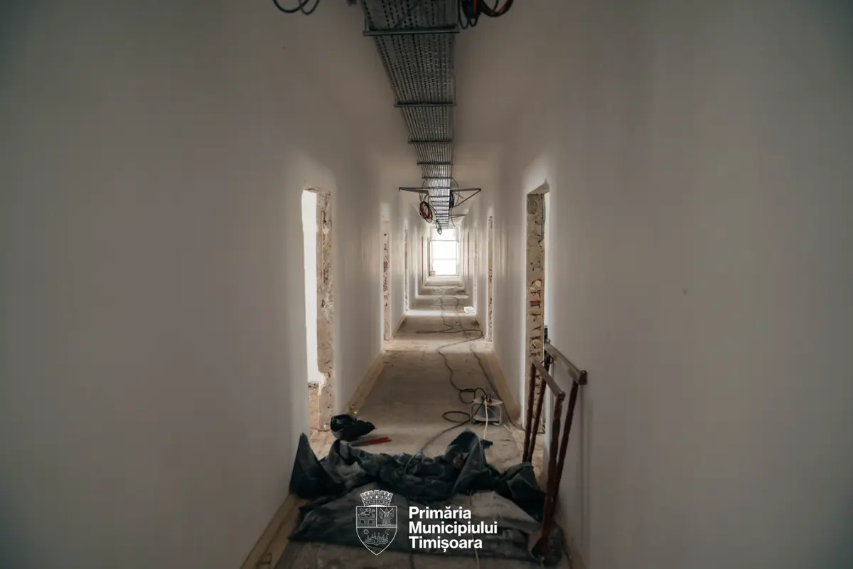 Avans semnificativ pe șantierul de 36 de milioane de lei de la Colegiul Tehnic „Henri Coandă”