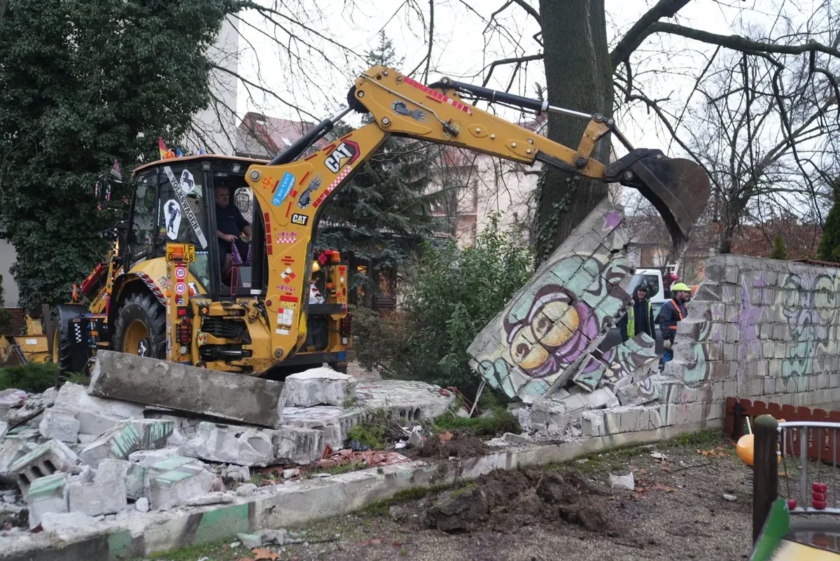 Romii de mătase din Timișoara au furat peste 1000 mp dintr-un parc. Primăria le-a demolat construcțiile ilegale