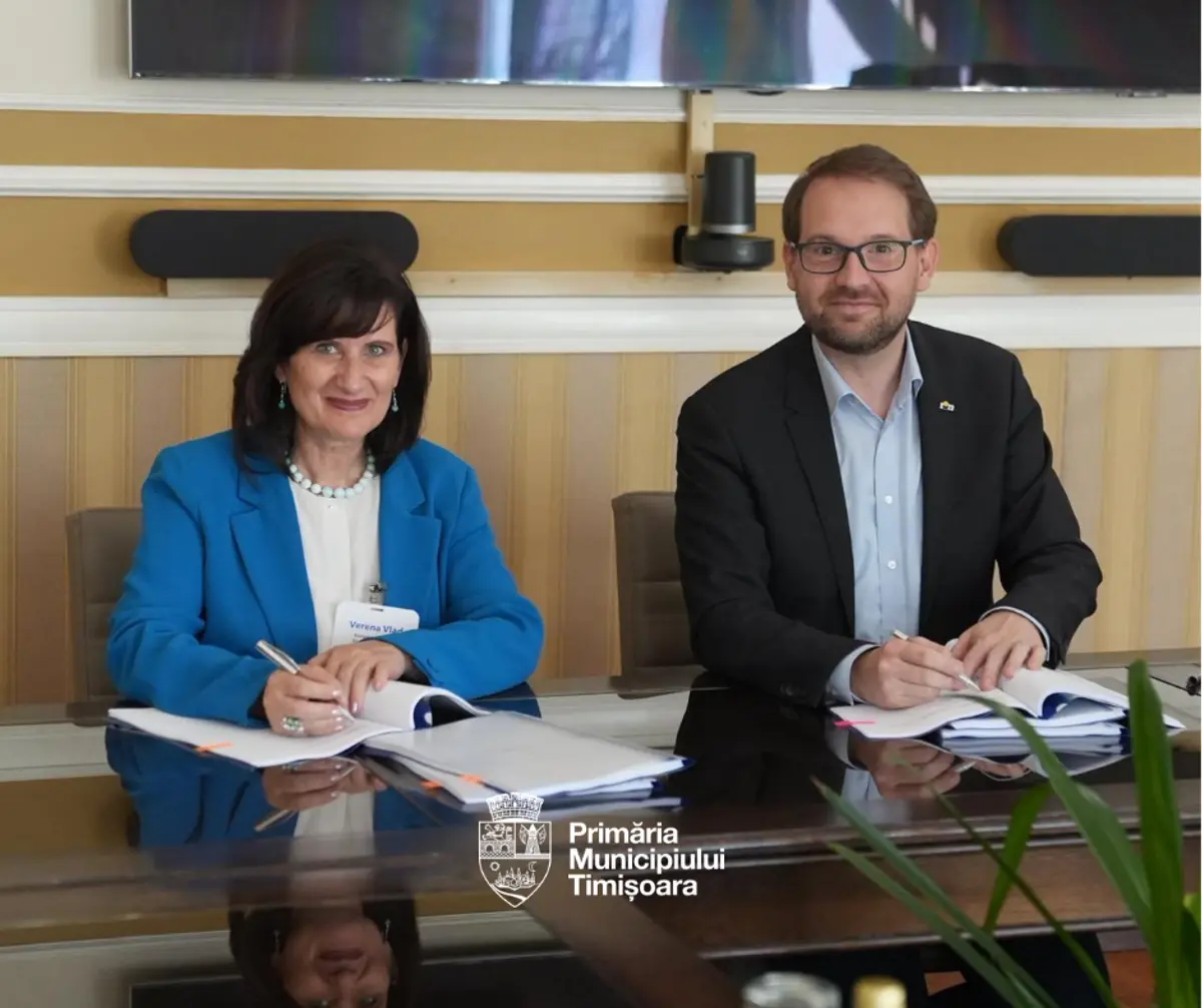 BERD împrumută 30 de milioane de euro Timișoarei pentru regenerarea Pieței Traian și termoficare 