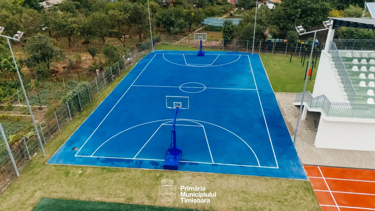 Prima bază sportivă construită de la zero în ultimele decenii va fi inaugurată în câteva zile, la Timișoara