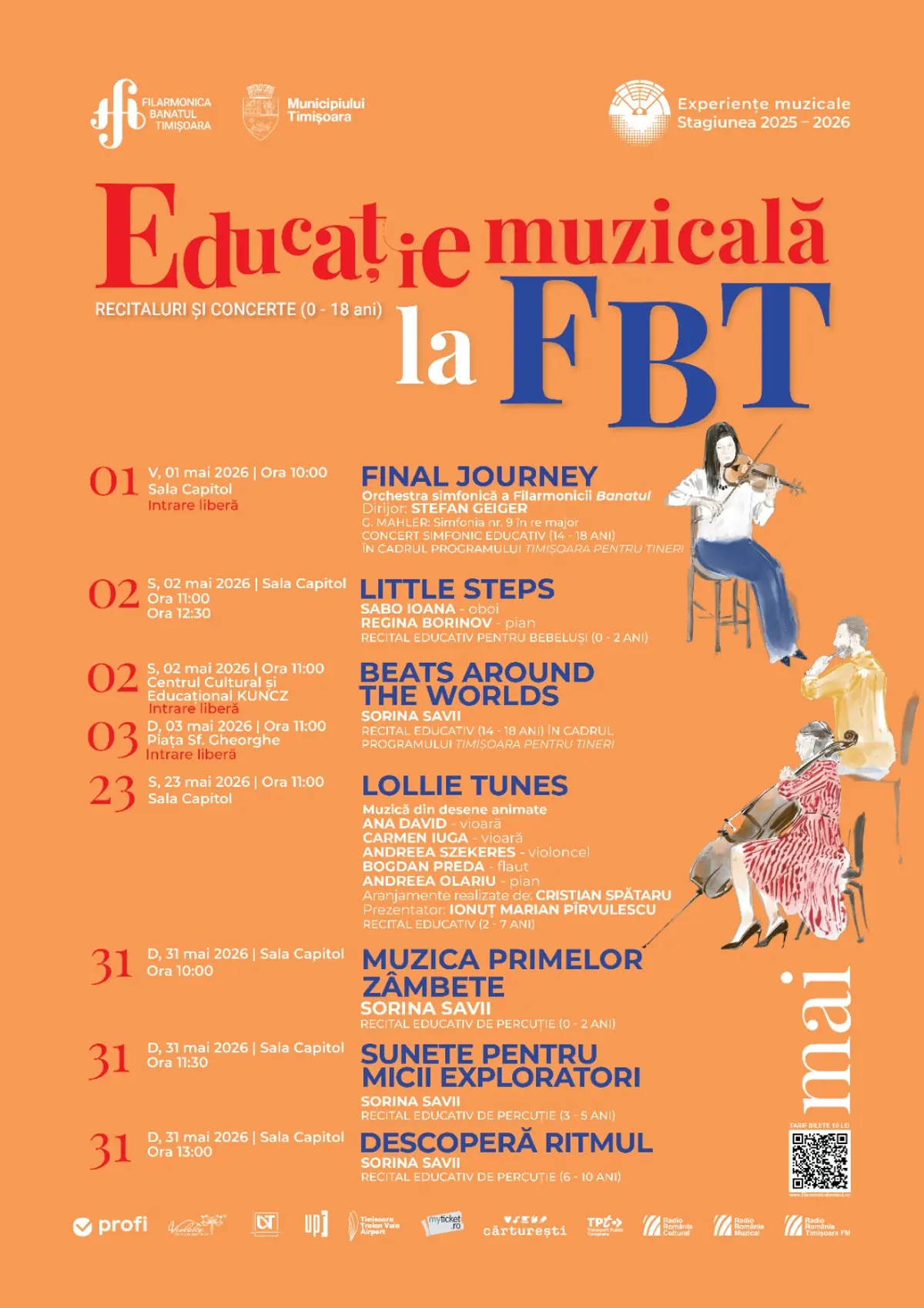 O lună de concerte pentru copii, la „Timișoara Muzicală” 50