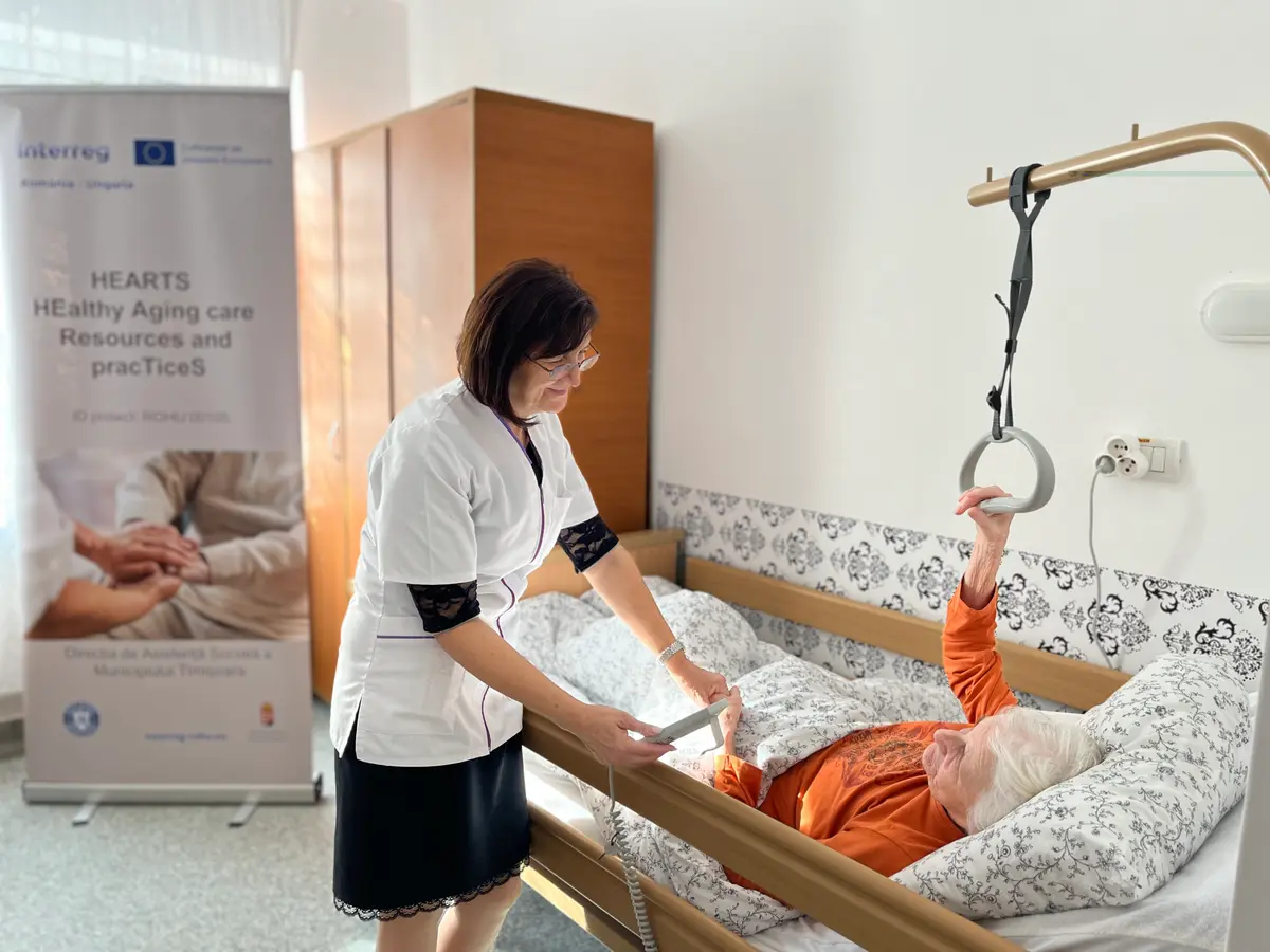 Confort pentru seniorii Timișoarei: mobilier și echipamente noi în centrele DAS, printr-un proiect european