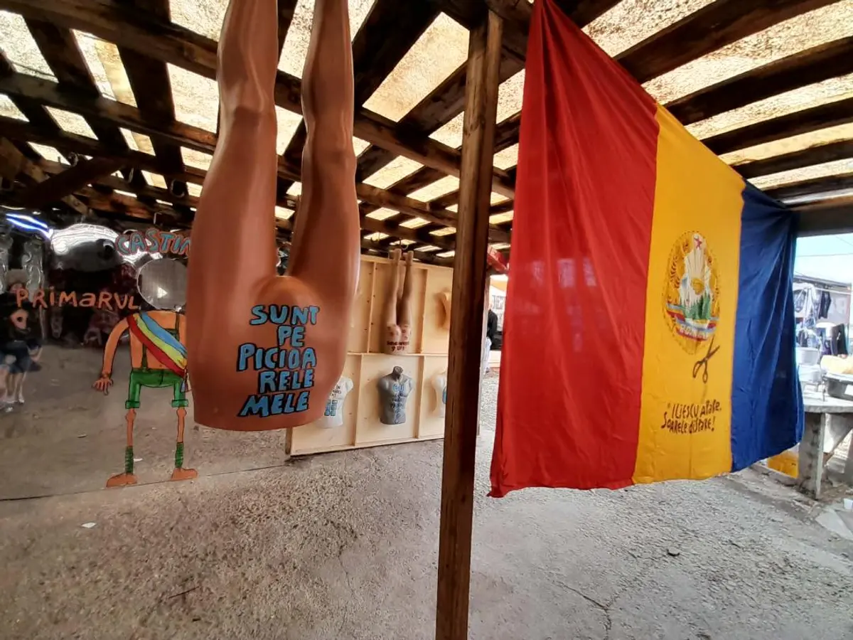 Rod Festival a transformat din nou piața de vechituri „Ocska" într-o galerie de artă