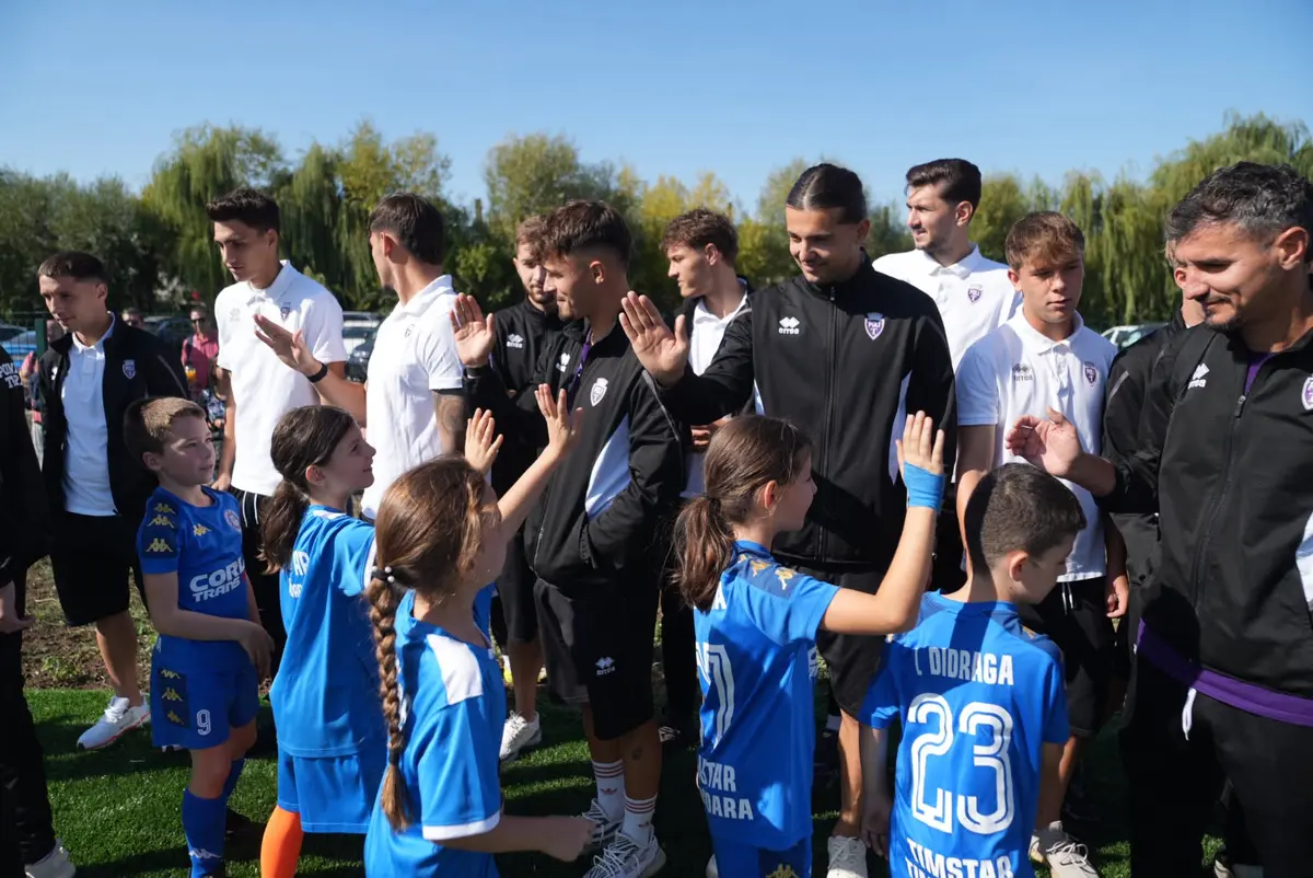 Nouă bază sportivă în Timișoara, inaugurată chiar în ziua în care Poli scria istorie cu Atletico Madrid