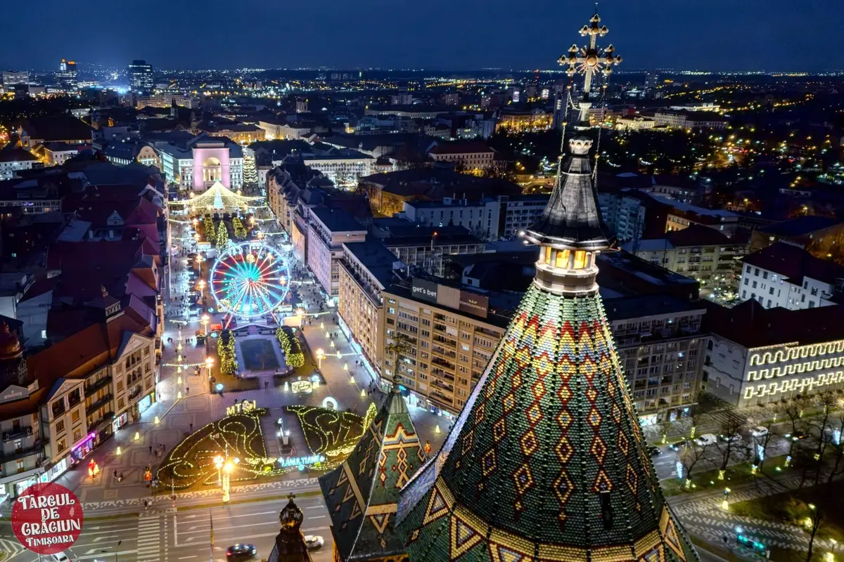 Târgul de Crăciun din Timișoara, motorul turistic al iernii. Visit Timișoara îl promovează în 4 țări