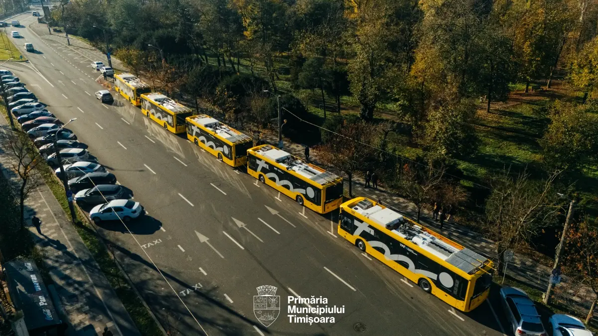 Firobuzele noi ale Timișoarei au intrat pe traseu. Sunt primele achiziționate în ultimii 15 ani