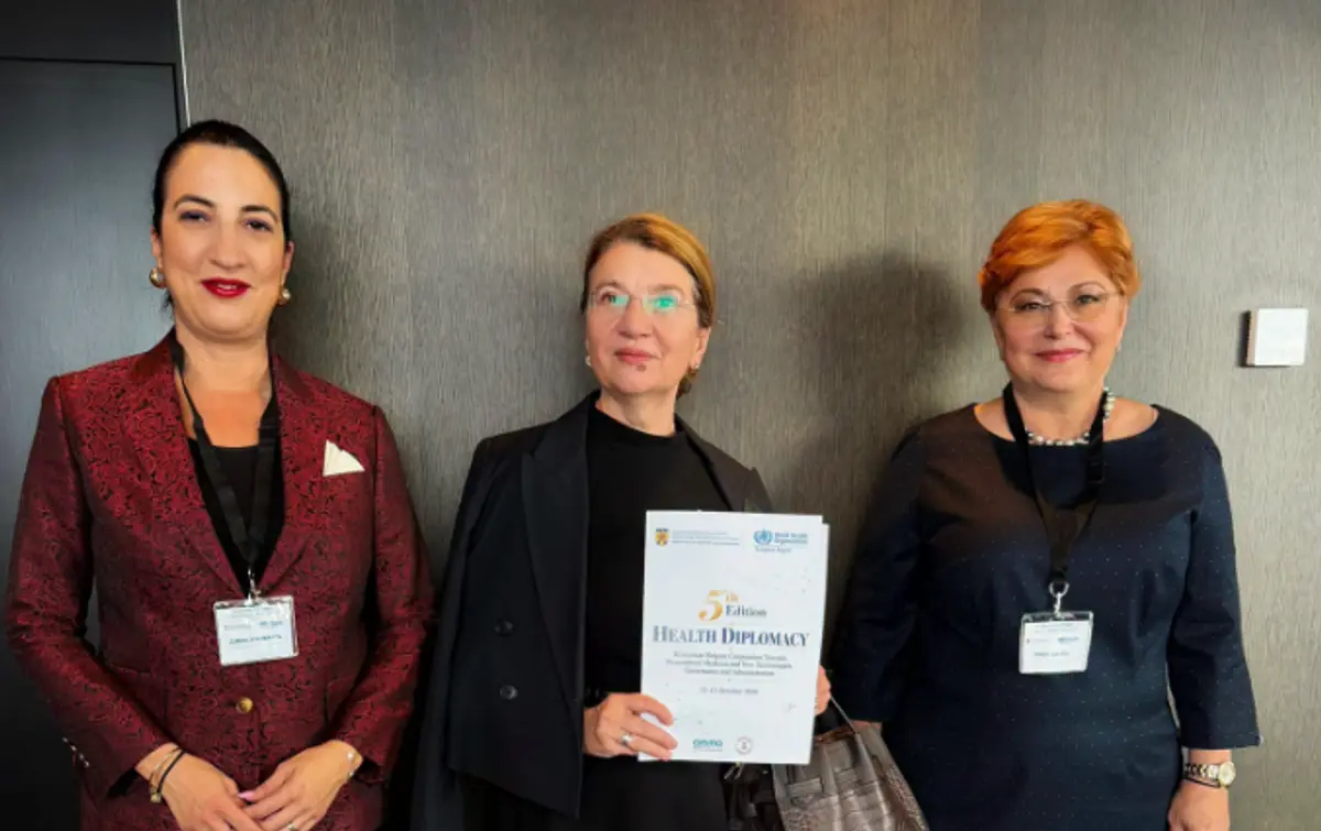 UMF Timișoara, reprezentată la Bruxelles la Simpozionul de Diplomație Medicală