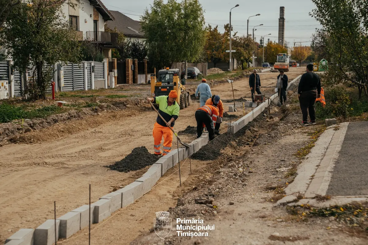 FOTO | Rețea nouă de apă și lucrări de modernizare în cartierul Blașcovici