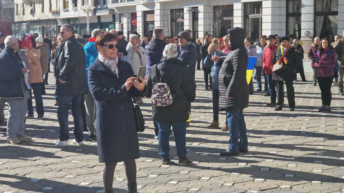 Eșec total la protestul extremiștilor din Timișoara. Suveranist: „Am făcut petiții de m-am săturat”