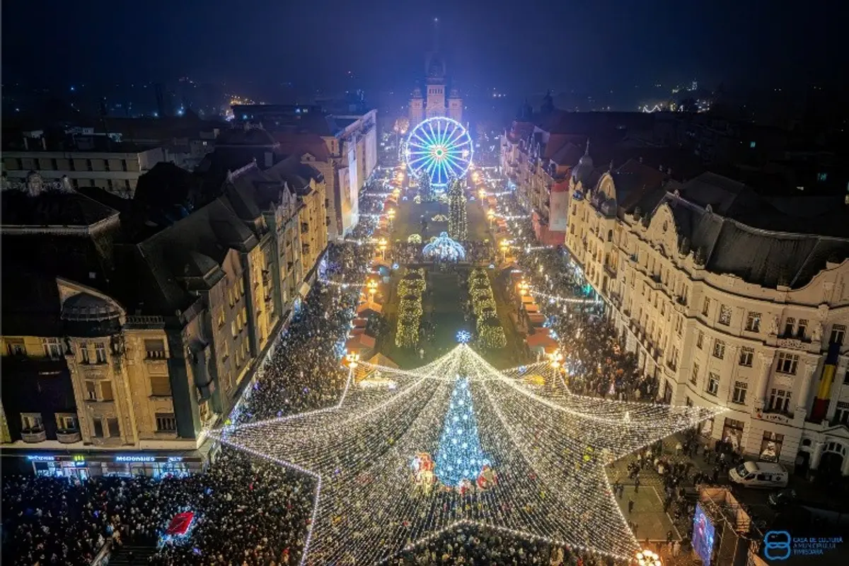 Târgul de Crăciun din Timișoara revine în centru. Înscrierile pentru comercianți încep pe 28 septembrie