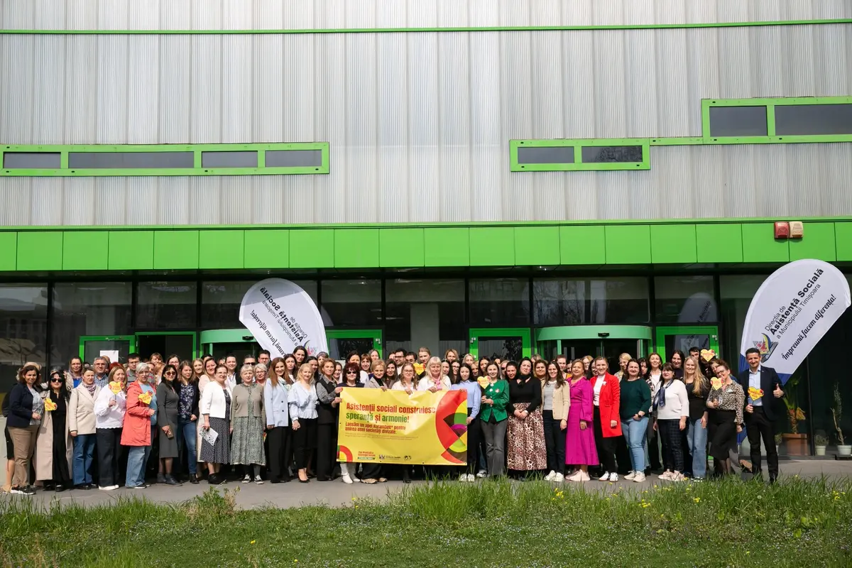 „1000 de fețe ale asistenților sociali”: Timișoara a marcat Ziua Mondială a Asistenței Sociale 