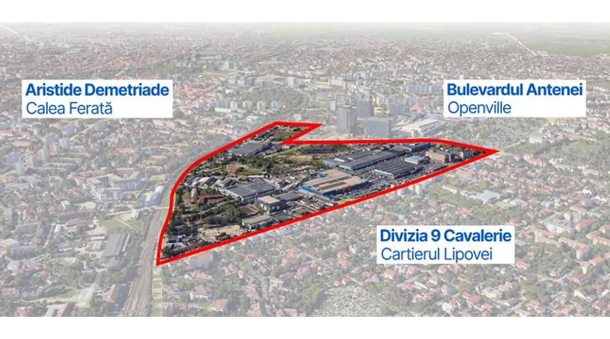 Timișoara definește strategia de dezvoltare a Zonei Antenelor: 44 de hectare pentru un nou cartier urban
